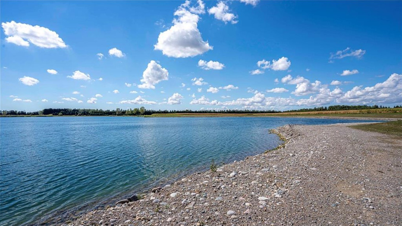 Chatham-rehabilitated-pit Below water pit in Chatham rehabilitated to lake