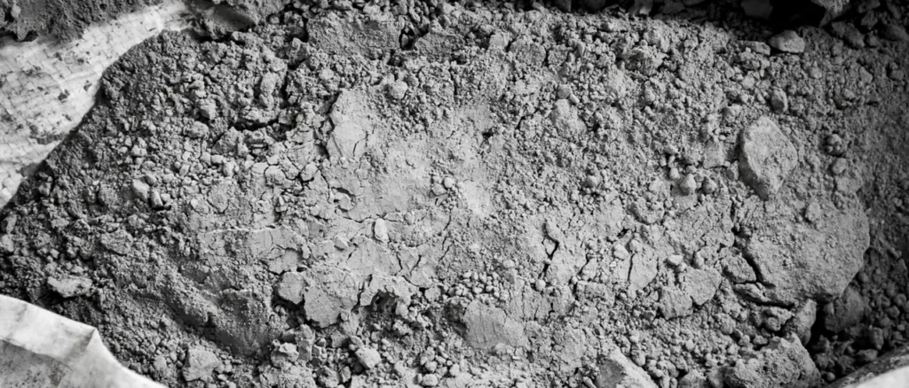Close-up of Portland Limestone Cement product from The Miller Group.