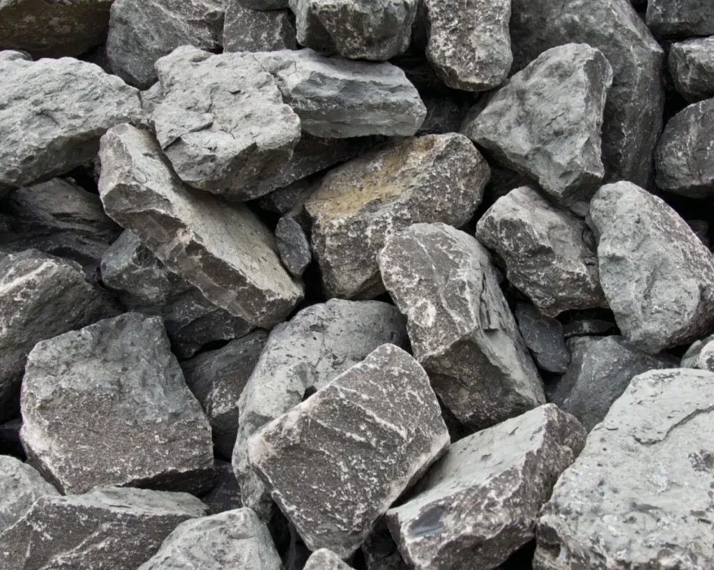 Close-up photo of aggregate supply for infrastructure projects | The Miller Group